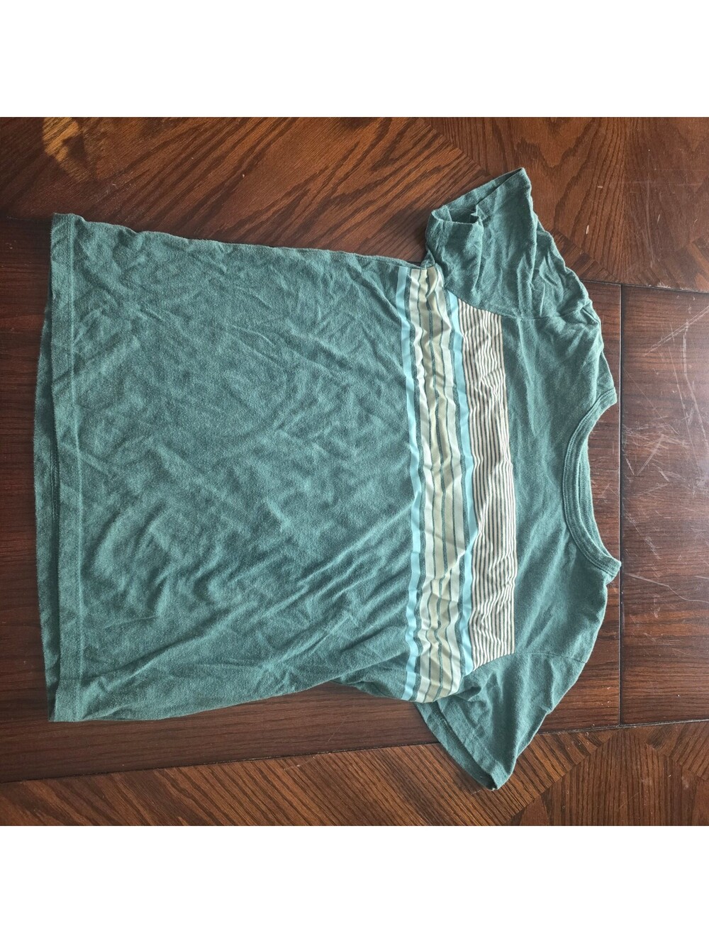 Cat and Jack green ombre T shirt size L 10 12